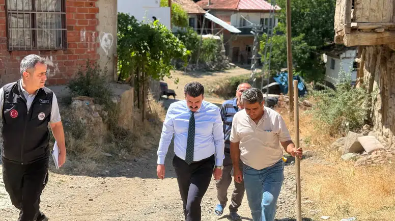 Göynücek’te Köylerin Sorunları Yerinde Çözülüyor