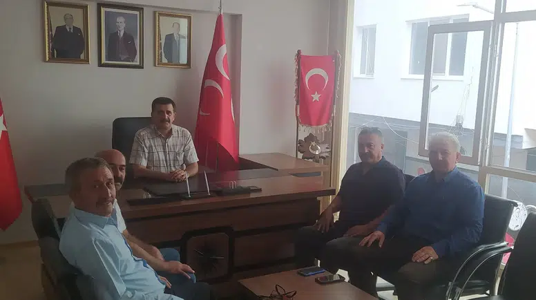 MHP Merzifon’da Ziyaret Trafiği Sürüyor!