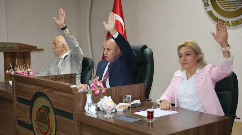 Amasya Belediye Meclisi Olağanüstü Toplandı