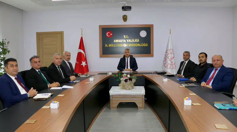 Amasya’da Eğitimin Yol Haritası Masaya Yatırıldı