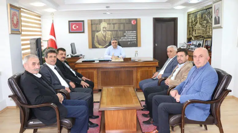 CHP Yönetiminden Kaymakam Karaaslan’a Ziyaret