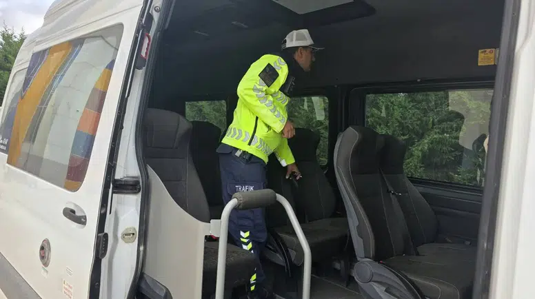 Merzifon’da Jandarmadan Servis Denetimi!