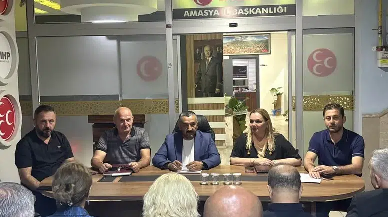Amasya MHP’de Yönetim Toplandı!