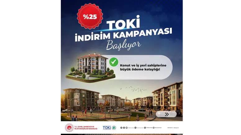 TOKİ’den İndirim Müjdesi! Başvurular 22 Eylül’de Başlıyor