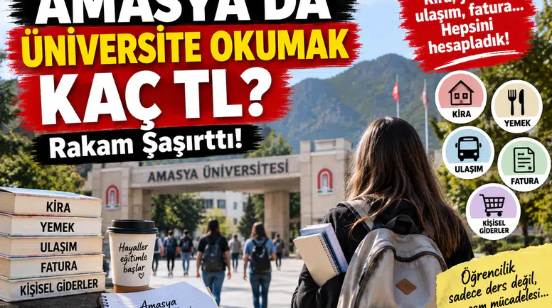 Amasya’da Öğrenci Olmanın Bedeli Ağır!