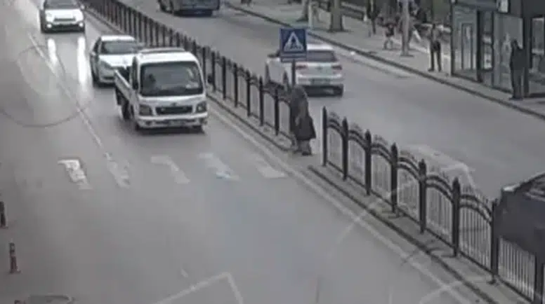 Amasya’da Yaya Geçidinde Kaza: Kamyonete Arkadan Çarptı