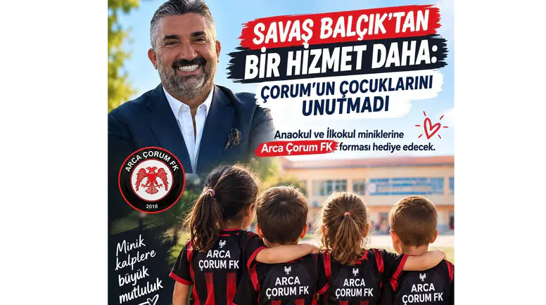 Minik Çorum FK Taraftarlarına Büyük Sürpriz