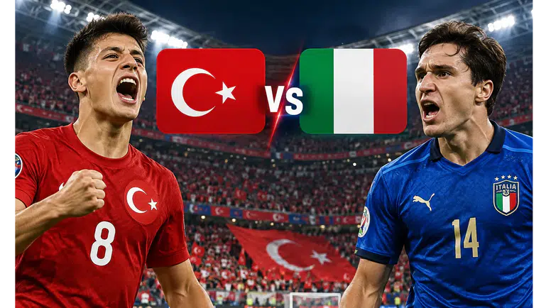 Türkiye-İtalya Dev Maçı Yarın Akşam!
