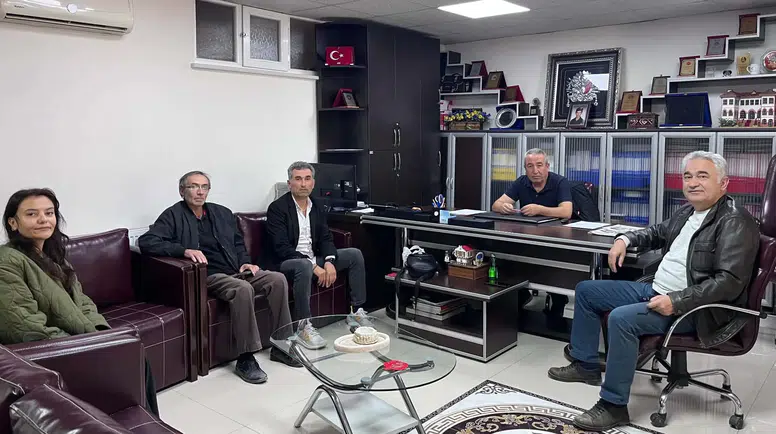 Osman ve Mazlum Akan’dan Haber Merkezimize Ziyaret