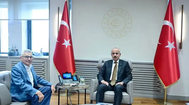 Bakan Uraloğlu ile Akif Gülle’den Amasya Zirvesi
