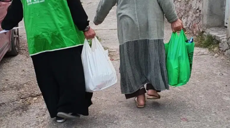 Amasya İHH’den Ailelere Destek Eli