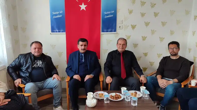 MHP Merzifon’dan Türk Eğitim-Sen’e Anlamlı Ziyaret