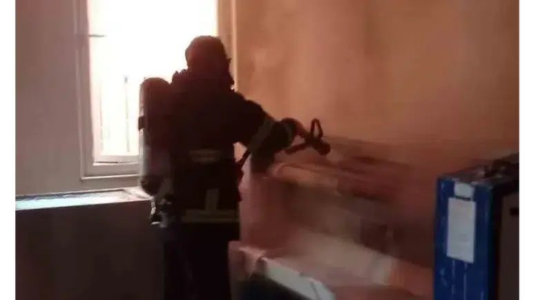 Kız Öğrenci Yurdunda Yangın