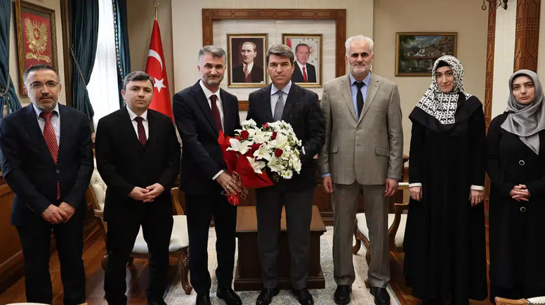 Amasya’da Din Görevlilerinden Vali Bakan'a Ziyaret