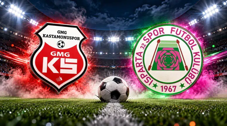 Kastamonuspor ile Isparta 32 Spor Yenişemedi: 2-2!