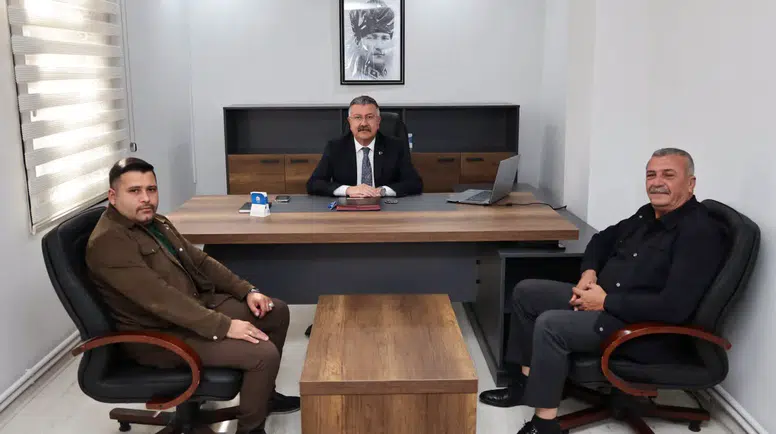 Başkan Kargı Konuklarını Ağırladı