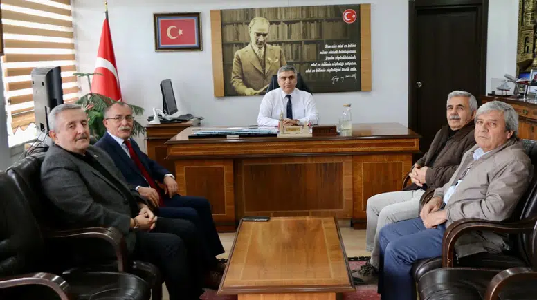 Caba ve Yönetiminden Devir Öncesi Kaymakamlık Ziyareti