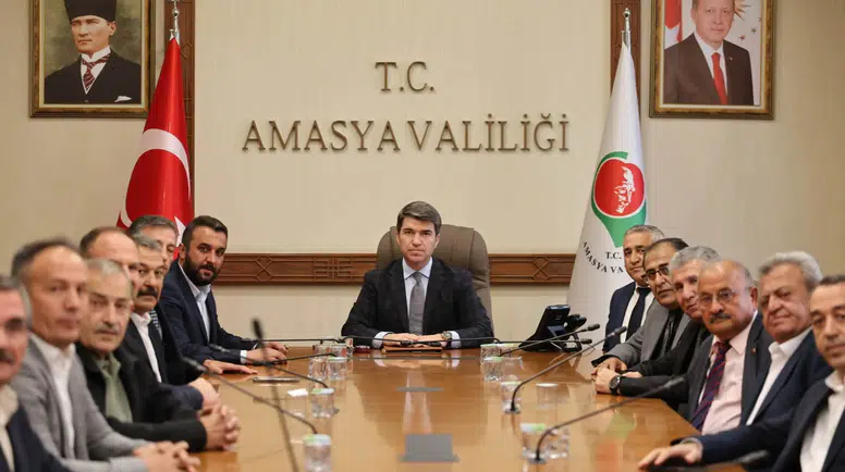 Amasya’nın Meclis Üyeleri Vali Bakan’la Buluştu!