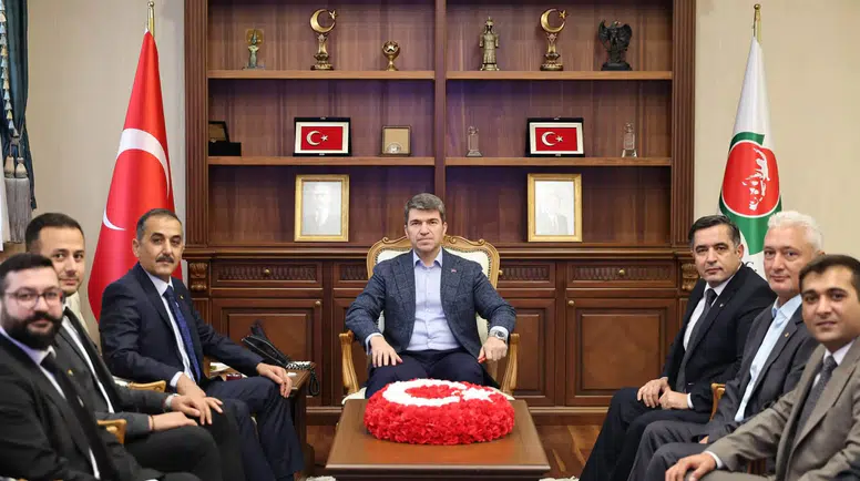 Yeni Yönetimden Vali Bakan’a Ziyaret!