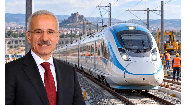 Çorum’da Hızlı Tren Çalışmaları Yüzde 40’ı Aştı