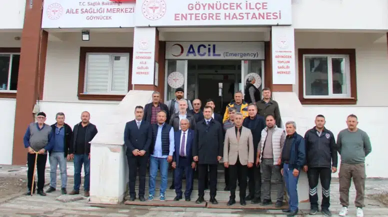 AK Parti Heyetinden Göynücek’te Sağlık Turu