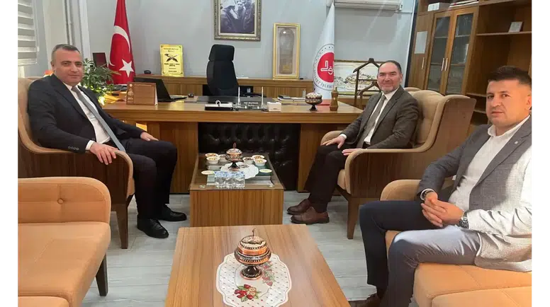 Kaymakam Yıldız’dan Müftü Yalçınkaya’ya Ziyaret!