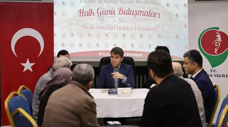 Amasya Valisi Önder Bakan Halkın Taleplerini Dinledi