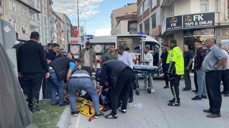Otomobilin Çarptığı Kadın Ağır Yaralandı!