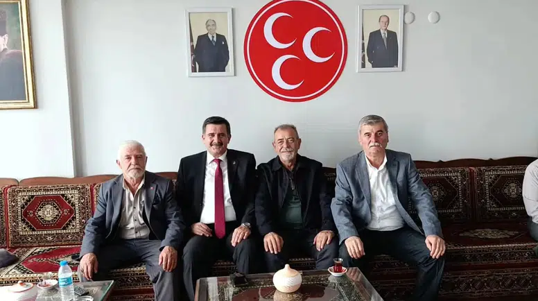 MHP Merzifon’da Samimi Sohbet
