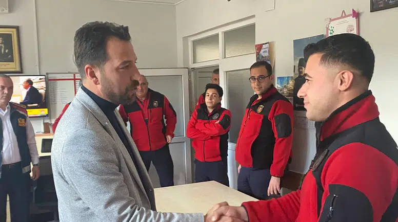 Keleş’ten Kahraman İtfaiyecilere Teşekkür