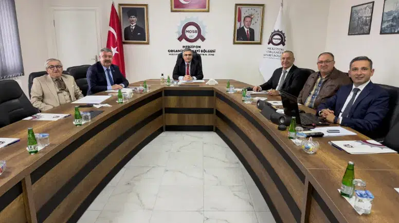 Merzifon OSB Yönetim Kurulu Toplandı