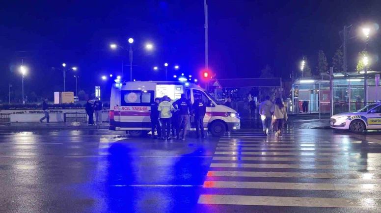 Cumhuriyet Meydanı’nda Kaza Paniği!