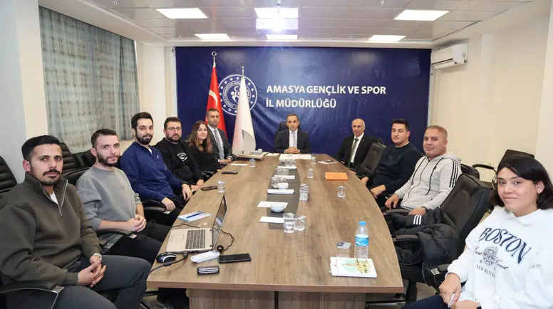 Amasya’da Sporun Rotası Masaya Yatırıldı