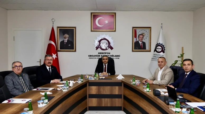 Merzifon OSB’de Kritik Toplantı