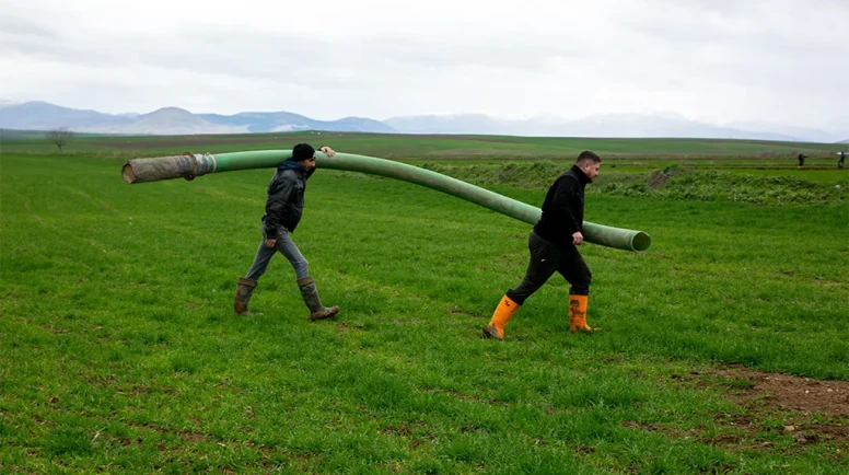 Merzifon’da 769 Dekarlık Tarım Hamlesi