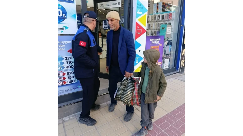 Merzifon’da Dilenci Operasyonu