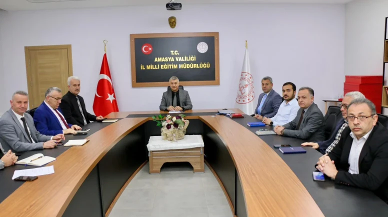 Amasya’da Eğitim-Öğretim Faaliyetleri Değerlendirildi