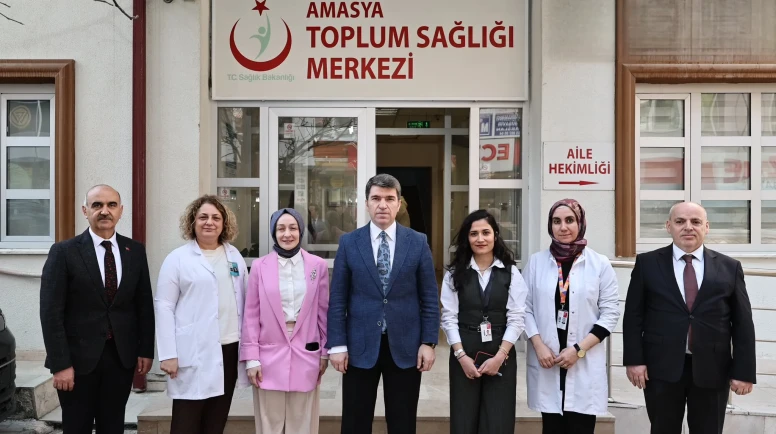 Amasya Valisi Bakan, Tıp Bayramın'da Sağlıkçılarla