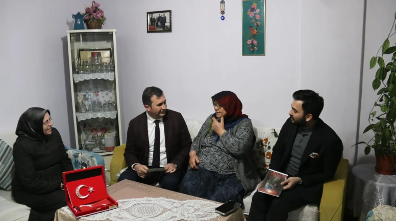 AK Parti Amasya’dan Şehit Ailesine Ziyaret