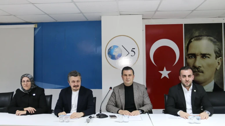 AK Parti Amasya Yönetimi Toplandı