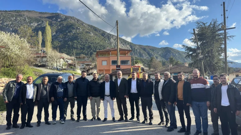 Amasya Vekili Çiğdemlik Köyü’nde Yağmur Duasında