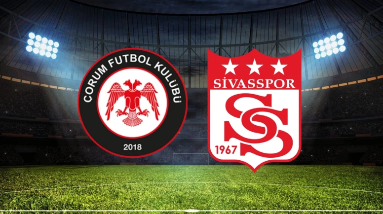Trendyol 1. Lig: Çorum FK: 3 - Sivasspor: 1