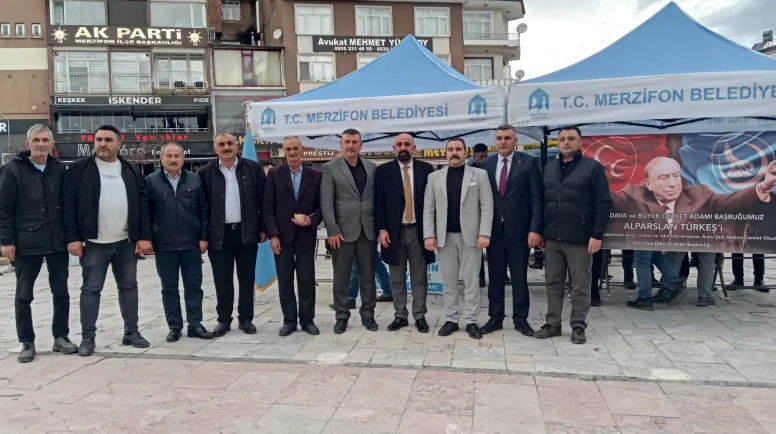 Merzifon’da Başbuğ Türkeş İçin Mevlid Programı Düzenlendi