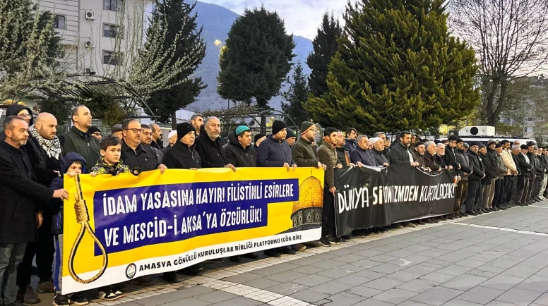 Amasya’da Özgürlük Filosu İçin Dualar Yükseldi