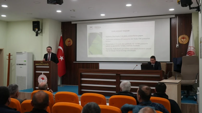 Amasya’da Süne Mücadelesi Eğitimi