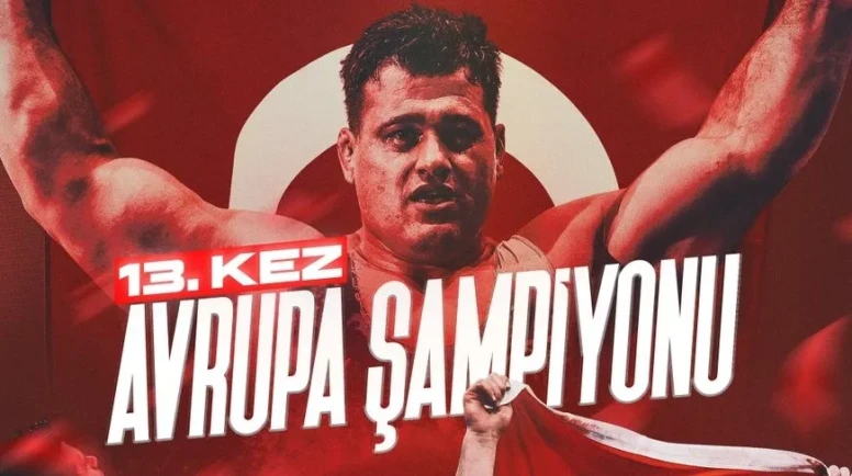 Rıza Kayaalp 13. Kez Avrupa Şampiyonu