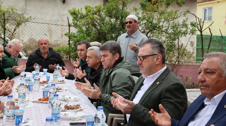 Amasya Valisi Bakan Oluz Köyü’nde Bereket Duasında