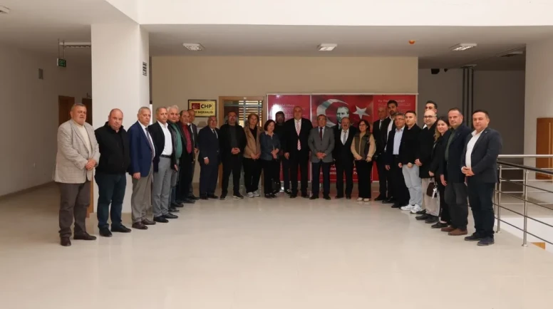 Merzifon CHP Meclis Öncesi Toplandı