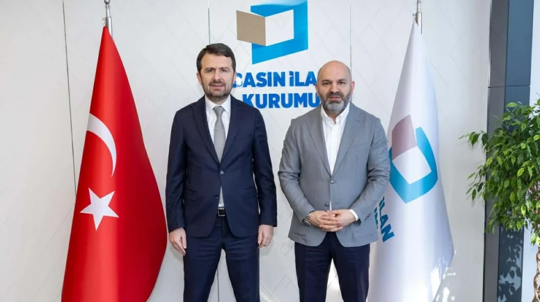 RTÜK Üyesi Hasan Davulcu’dan Basın İlan Kurumu’na Ziyaret