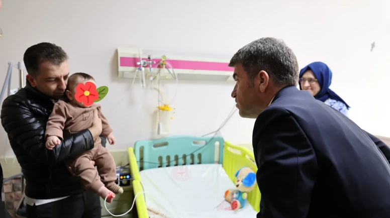 Vali Bakan’dan Hastane Ziyareti